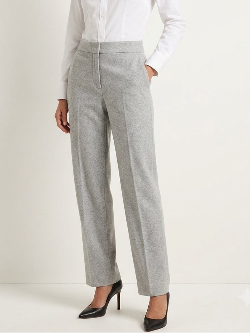 J.Crew Wool Trousers Pants Mario Bellucci Italian Fabric BA265 Minimalist 00P
